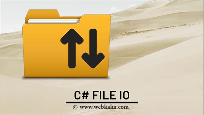 C# FileStream、StreamWriter、StreamReader、TextWriter、TextReader