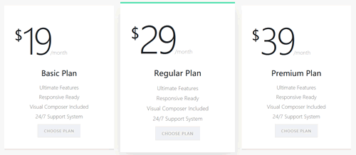 CSS 定價表（Pricing Table）-6